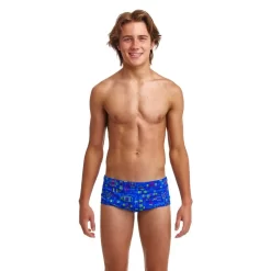 Funky Trunks Boxer De Bain Sidewinder Backed Up