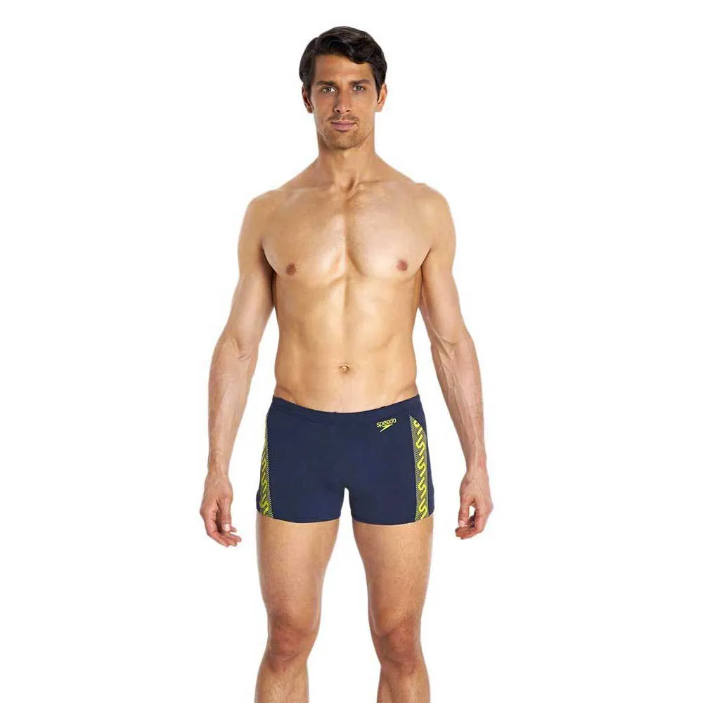 Speedo Boxer De Bain Monogram Aqua 4 Speedo Boxer De Bain Monogram Aqua – Image 2