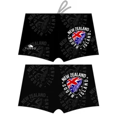 TURBO Boxer De Bain New Zealand Shield