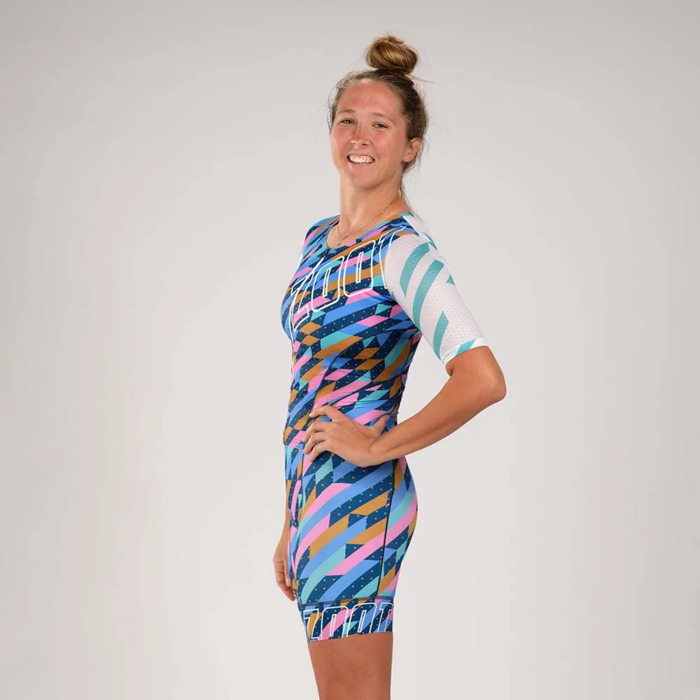 ZOOT Combinaison Triathlon Manche Courte Ltd Tri Aero Fz 8 ZOOT Combinaison Triathlon Manche Courte Ltd Tri Aero Fz – Image 6